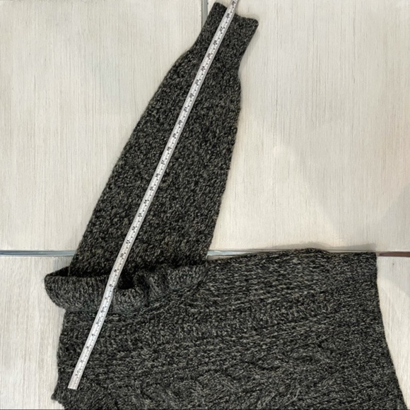 NWT Topshop Charcoal Cable Knit Sweater - Picture 8 of 13